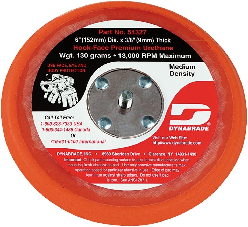 Dynabrade Hook-Face  Short Nap Non-Vacuum CODE 54327